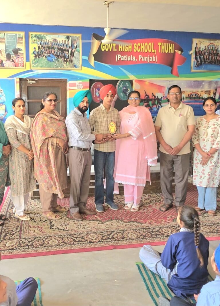 ਦੱਸਵੀਂ ਕਲਾਸ ਦੇ ਨਤੀਜੇ ‘ਚ ਪ੍ਰੀਤਇੰਦਰ ਸਿੰਘ ਮਾਨ ਰਿਹਾ ਫਸਟ!