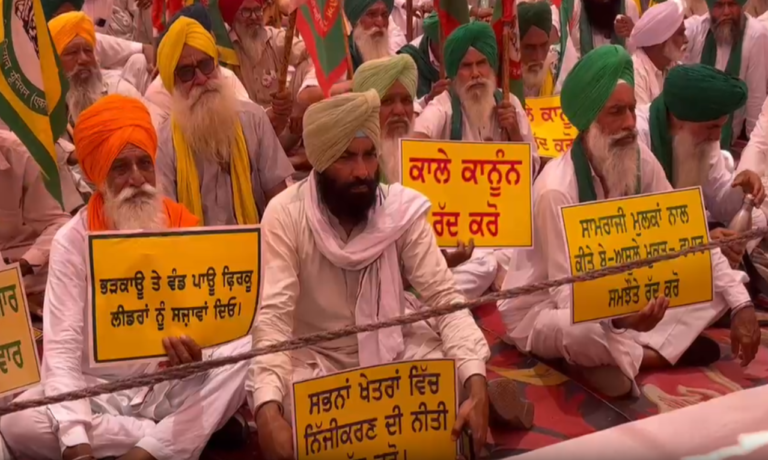 ਐਸਕੇਐਮ ਗੈਰ ਸਿਆਸੀ ਭਾਰਤ ਵੱਲੋਂ 4 ਜੂਨ ਨੂੰ ਦੇਸ਼ ਭਰ ਚ ਸਾੜੇ ਜਾਣਗੇ ਅਮਰੀਕੀ ਰਾਸ਼ਟਰਪਤੀ ਟਰੰਪ ਦੇ ਪੁਤਲੇ