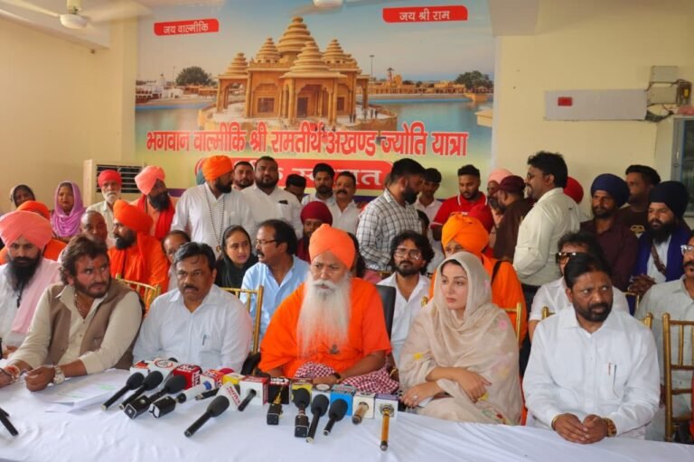 ਪੰਜਾਬ ਸਰਕਾਰ ਵੱਲੋਂ ਭਗਵਾਨ ਵਾਲਮੀਕਿ ਤੀਰਥ ਸਥੱਲ ਦੇ ਪਾਵਨ ਸਰੋਵਰ ਦੀ ਕੀਤੀ ਜਾਵੇਗੀ ਸਫ਼ਾਈ