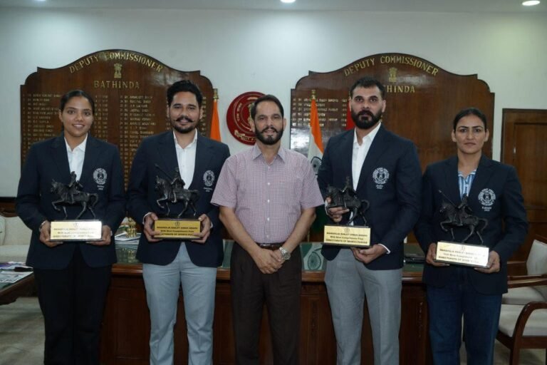 ਪੰਜਾਬ ਸਰਕਾਰ ਖੇਡਾਂ ਨੂੰ ਉਤਸ਼ਾਹਤ ਕਰਨ ਲਈ ਵਚਨਬੱਧ, ਖਿਡਾਰੀਆਂ ਨੂੰ ਮਿਲ ਰਹੇ ਹਨ ਨਵੇਂ ਮੌਕੇ : ਡਿਪਟੀ ਕਮਿਸ਼ਨਰ