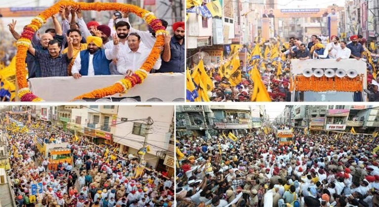 ਜੇ ਭਗਵੰਤ ਮਾਨ ਜਾਂ ਉਨ੍ਹਾਂ ਦੇ ਮੰਤਰੀਆਂ ‘ਤੇ ਇੱਕ ਵੀ ਦੋਸ਼ ਹੁੰਦਾ ਤਾਂ ਮੋਦੀ ਸਰਕਾਰ ਨੇ ਉਨ੍ਹਾਂ ‘ਤੇ ਰੋਜ਼ਾਨਾ ਈਡੀ ਅਤੇ ਸੀਬੀਆਈ ਦੇ ਛਾਪੇ ਮਰਵਾ ਦਿੱਤੇ ਹੁੰਦੇ: ਅਰਵਿੰਦ ਕੇਜਰੀਵਾਲ