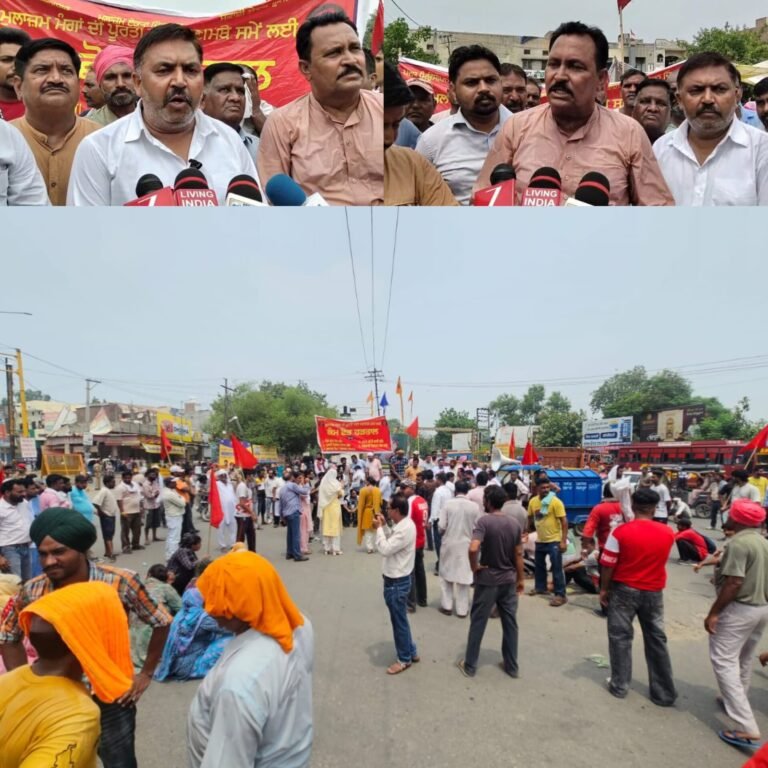 ਸਫਾਈ ਸੇਵਕ ਯੂਨੀਅਨ ਪੰਜਾਬ ਵੱਲੋਂ ਦਿੱਤੇ ਪੰਜਾਬ ਬੰਦ ਦੇ ਸੱਦੇ ਨੂੰ ਅੱਜ ਕੋਟਕਪੂਰਾ ਵਿੱਚ ਹਰ ਵਰਗ ਵੱਲੋਂ ਭਰਵਾਂ ਹੁੰਗਾਰਾ ਮਿਲਿਆ