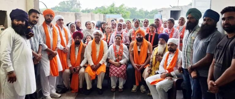 ਆਮ ਆਦਮੀ ਪਾਰਟੀ ਦੀ ਮਹਿਲਾ ਆਗੂ ਕੁਲਵਿੰਦਰ ਕੌਰ ਸਾਥੀਆਂ ਸਮੇਤ ਭਾਜਪਾ ’ਚ ਸ਼ਾਮਿਲ