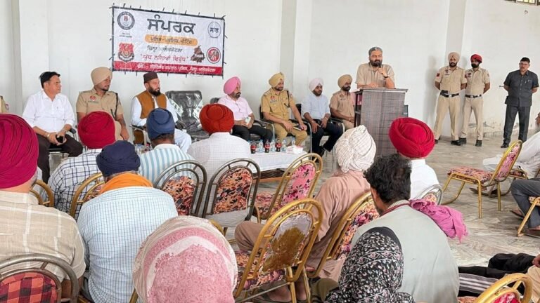 ਨਸ਼ਿਆਂ ਵਿਰੁੱਧ ਲੜਾਈ ਸਿਰਫ਼ ਪੁਲਿਸ ਦੀ ਨਹੀਂ, ਸਮੁੱਚੇ ਸਮਾਜ ਦੀ ਸਾਂਝੀ ਜ਼ਿੰਮੇਵਾਰੀ—ਡੀਆਈਜੀ ਗੁਰਪ੍ਰੀਤ ਸਿੰਘ